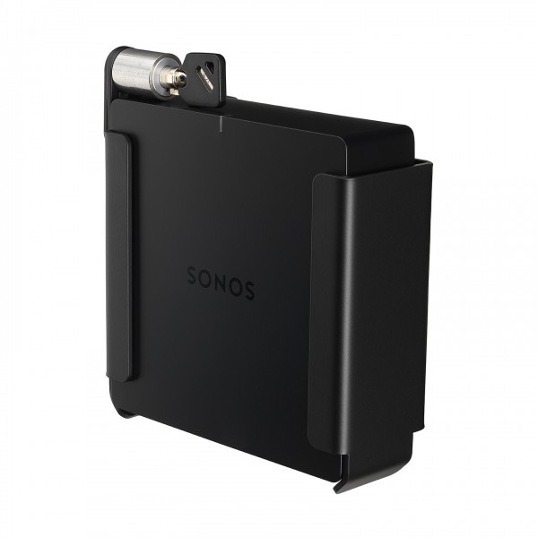 Mountson Premium Sonos Port Wall Mount, Black Side View 3