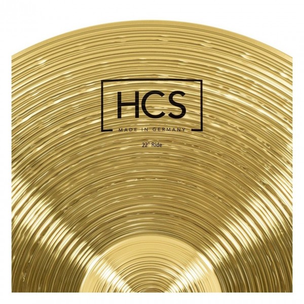 Meinl HCS 22'' Ride Cymbal - Logo