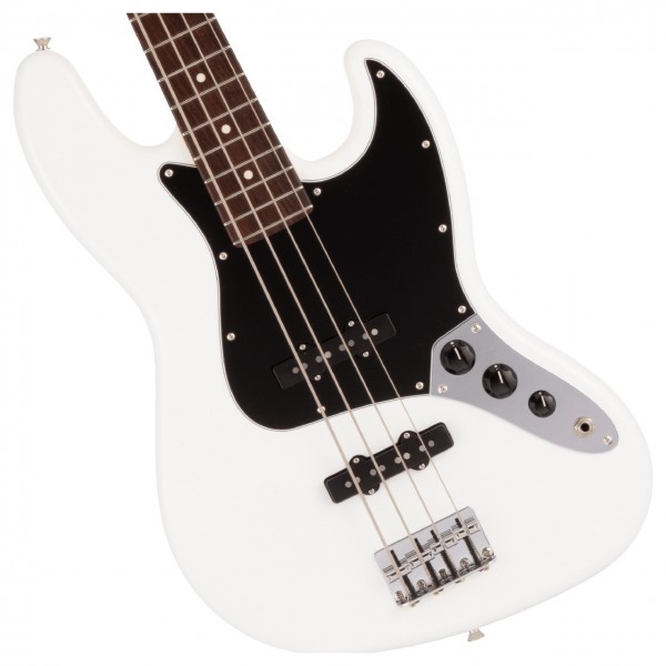 Fender Made in Japan Hybrid II Jazz Bass, RW, Arctic White - Ex