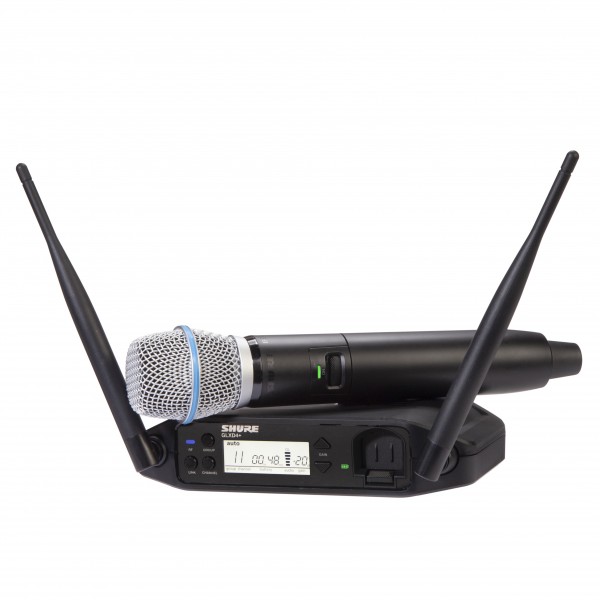 Shure GLXD24+/B87A Digital Wireless Microphone System - Full System