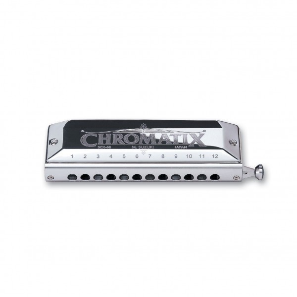 Suzuki Chromatix SCX-48 Chromatic Harmonica, A