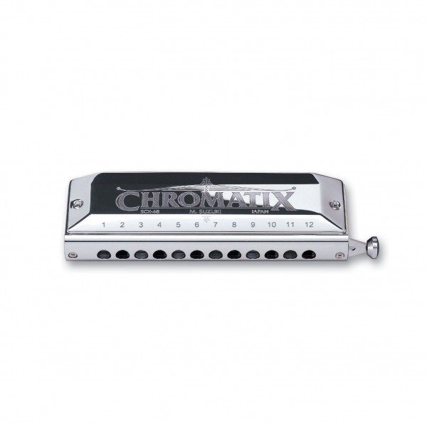 Suzuki Chromatix SCX-48 Chromatic Harmonica, B