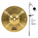 Meinl HCS 8'' Splash Cymbal & Gear4music Multiple Grabber Arm