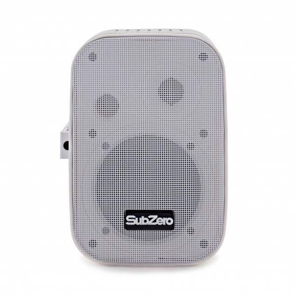 SubZero SZS-P5Y 5" Passive Background Wall Speakers, White, Pair