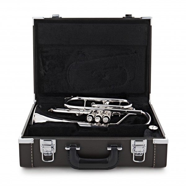 Yamaha YCR6335 Professional Cornet, Silver Plated