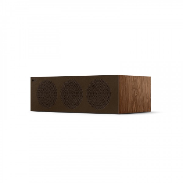 KEF R2 Meta Centre Speaker, Walnut - No Grille 