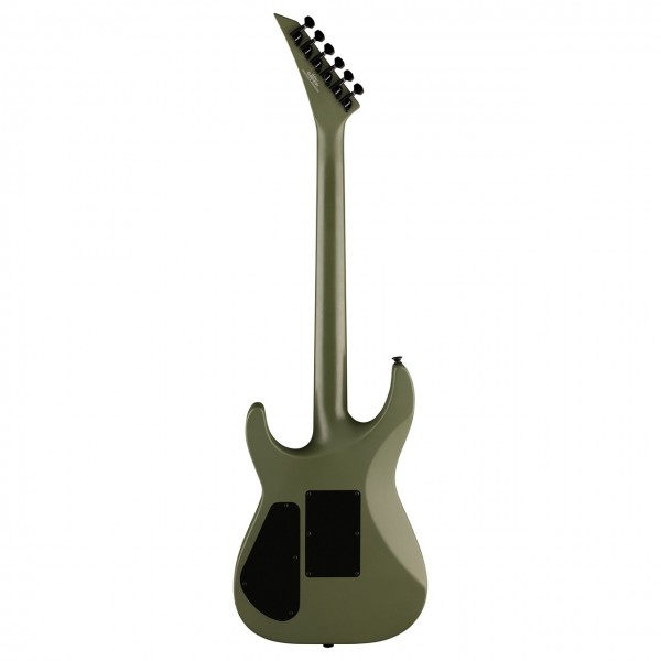Jackson X Series Soloist SL3X DX, Matte Army Drab - Back