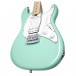 Sterling SUB Cutlass Short Scale HS MN, Mint Green - body slant