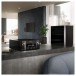 Marantz Melody X M-CR612 All-In-One HiFi System, Black Lifestyle View