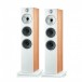 Bowers & Wilkins 603 S2 Floorstanding Speakers (Pair), Oak Side Virew