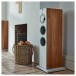 Bowers & Wilkins 603 S2 Floorstanding Speakers (Pair), Oak Lifestyle View 2