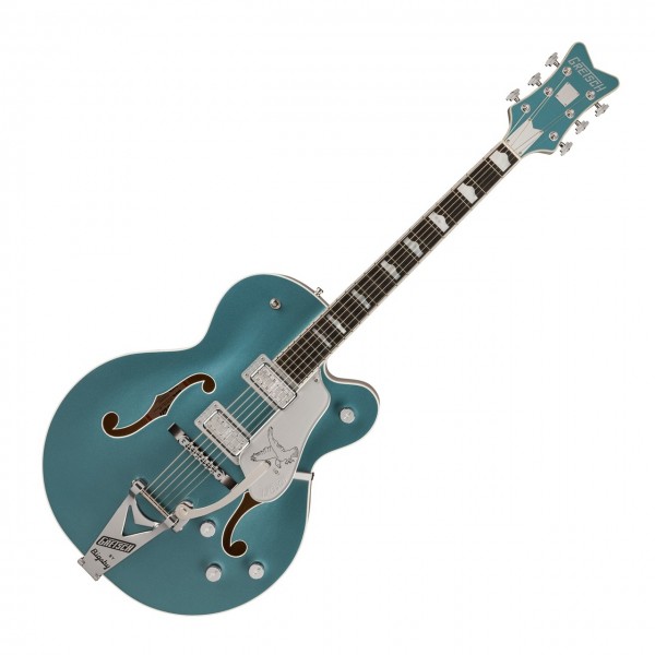 Gretsch G6136T-140 140th Double Platinum Falcon w/ Bigsby, Platinum