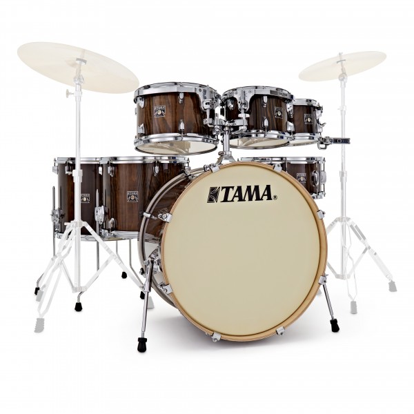 Tama Superstar Classic Exotix 22" 7pc, Gloss Java Lacebark Pine