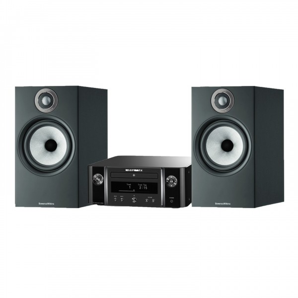 Marantz Melody X M-CR612, with 606 S2 Speakers Package, Black