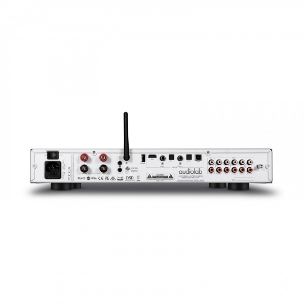 Audiolab 7000A Integrated Stereo Amplifier, Silver