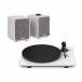 Ruark MR1 MKII Speakers with Pro-Ject E1 Phono Turntable