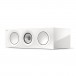 KEF R6 Meta Centre Speaker, White Gloss - Side