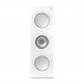 KEF R6 Meta Centre Speaker, White Gloss - Vertical 