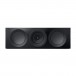 KEF R6 Meta Centre Speaker, Black Gloss - Front