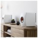 KEF LS50W Gloss White Wireless Mini Monitor Speakers (Pair)