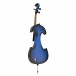 Bridge Draco Electric Cello, Black and Blue back