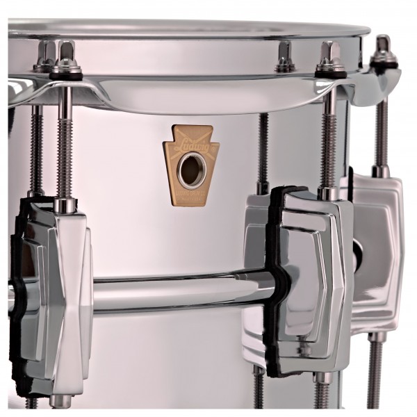 Ludwig LM402 14" x 6.5" Supraphonic Snare Drum, Imperial Lugs logo