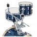 Sonor AQX 14'' Micro Shell Pack, Blue Ocean Sparkle