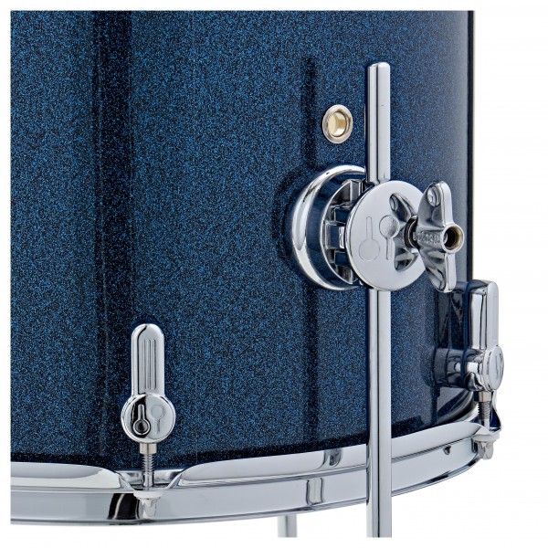 Sonor AQX 14'' Micro Shell Pack, Blue Ocean Sparkle