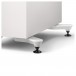 KEF R7 Meta Floorstanding Speakers (Pair), White Gloss - feet