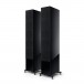 KEF R11 Meta Floostanding Speakers (Pair), Black Gloss - with grilles