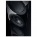 KEF R11 Meta Floostanding Speakers (Pair), Black Gloss - driver detail