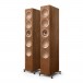 KEF R11 Meta Floorstanding Speakers (Pair), Walnut