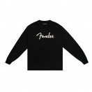 Fender Spaghetti Logo Long-Sleeve T-shirt, Black, M
