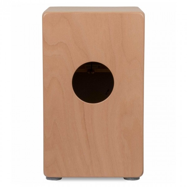 Schlagwerk Cajon 2inOne Dark Oak Soft Touch - Rear