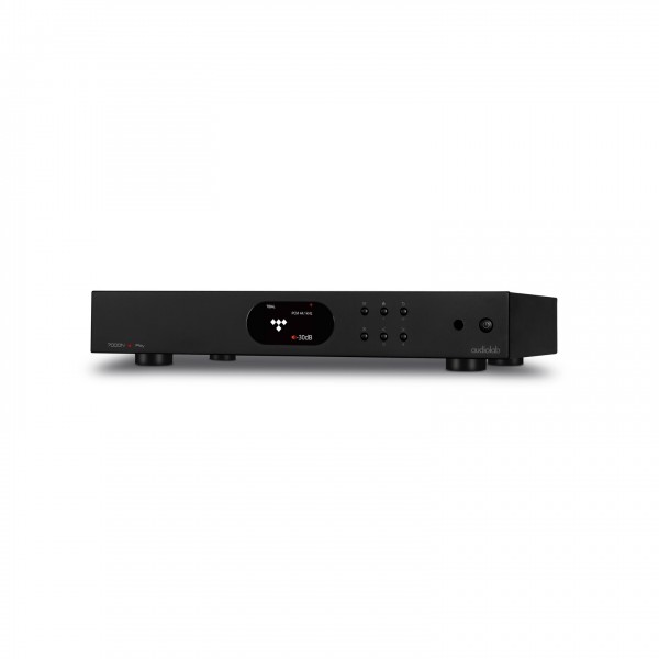 Audiolab 7000N Play Network Audio Player, Black - Front, Angled Left