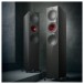 KEF R7 Meta Floorstanding Speakers (Pair), Titanium Gloss - beauty shot