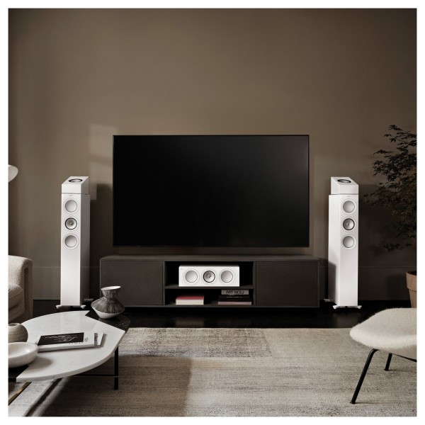 KEF R8 Meta Dolby Atmos Speakers (Pair), White Gloss variant
