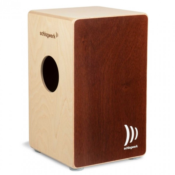 Schlagwerk Cajon Agile Dual Red - Sound Hole