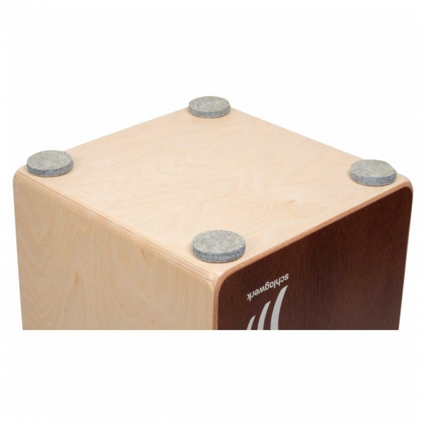 Schlagwerk Cajon Agile Dual Red - Bottom