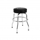 Fender Spaghetti Logo Pick Pouch Barstool Black/Chrome, 24"