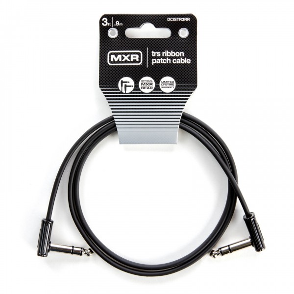 MXR TRS Ribbon Patch Cable, 3ft - Packaged