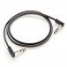 TRS Ribbon Patch Cable, 3ft - Cable Coiled