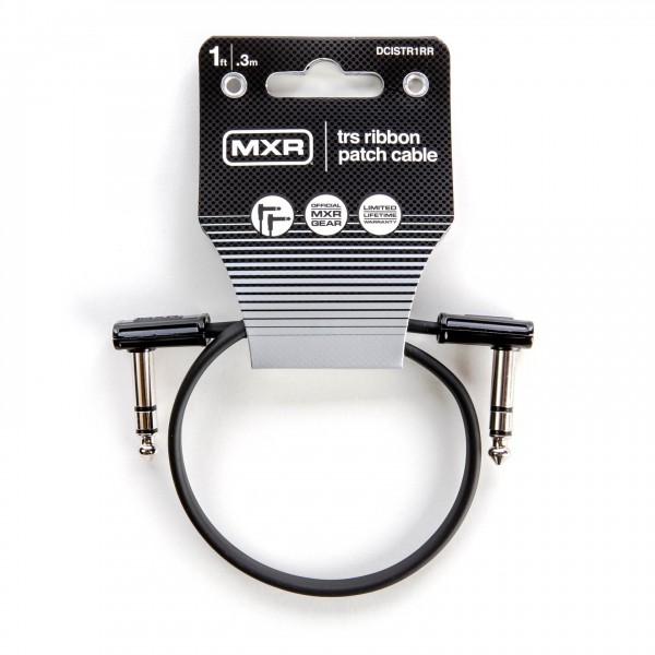 MXR TRS Ribbon Patch Cable, 1ft - Main