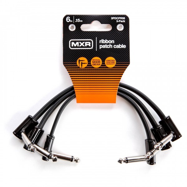 MXR Ribbon Patch Cable 3 Pack, 6 Inch - Main