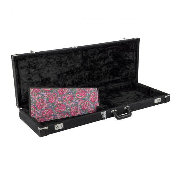 Fender x Wrangler Denim Case, Black - Compartment 