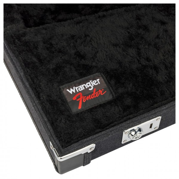 Fender x Wrangler Denim Case, Black - Interior Logo 