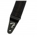 Fender x Wrangler Denim Strap, Washed Black Stitch - F End