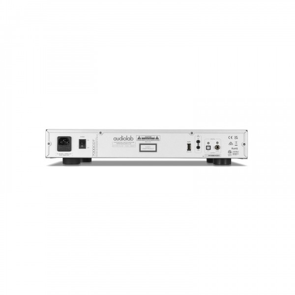 Audiolab 7000 Series Hifi Bundle, Silver - 7000CDT, Rear