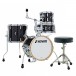 Sonor AQX 14'' Micro Shell Pack m/Free Drummer-Sitze, schwarz Midnight Sparkle