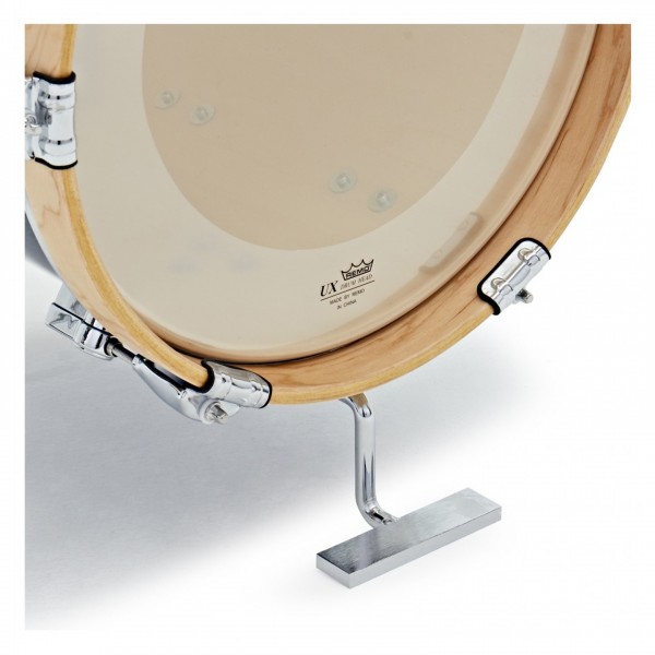 Sonor AQX 14'' Micro Shell Pack, Blue Ocean Sparkle - Bass Drum Riser